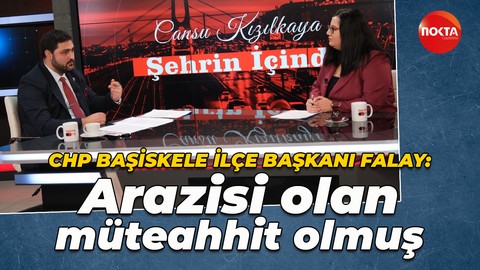 CHP Başiskele İlçe Başkanı Uğur Falay: Arazisi olan herkes müteahhit olmuş