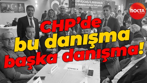 CHP’de bu danışma başka danışma!