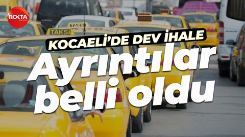 Kocaeli Büyükşehir Belediyesi tam 31 taksi durağı kiralayacak! Ayrıntılar belli oldu