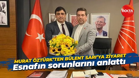 Yeniden seçilmişti: Murat Öztürk'ten Bülent Sarı'ya ziyaret
