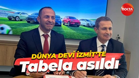Dünya devi BYD İzmit'te: Kaya Otomotiv bayiliği aldı, tabela asıldı!
