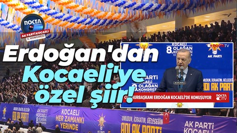 Cumhurbaşkanı Recep Tayyip Erdoğan’dan Kocaeli’ye özel şiir: Ölsem de vazgeçmem…