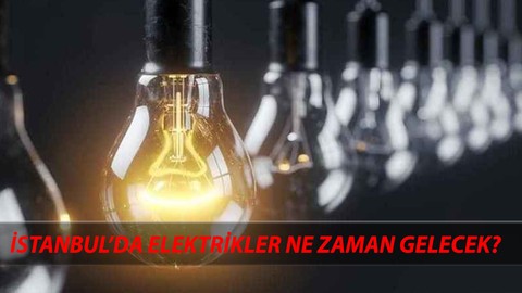 14 Aralık İstanbul Elektrik Kesintisi | AYEDAŞ İstanbul'da Elektrikler Ne Zaman Gelecek?