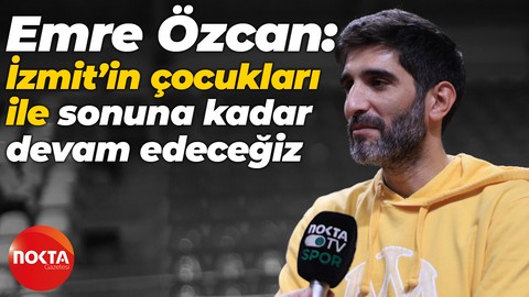 Emre Özcan: İzmit’in çocukları ile sonuna kadar devam edeceğiz