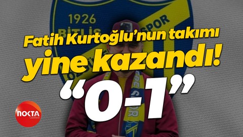 Fatih Kurtoğlu’nun takımı yine kazandı! “0-1”