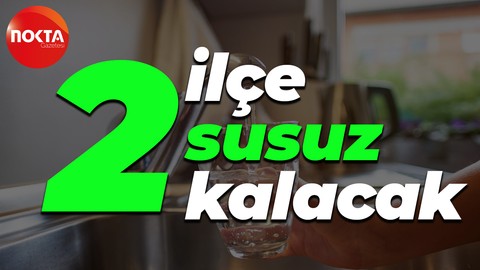 İSU duyurdu: Kocaeli'de 2 ilçede su kesintisi olacak!