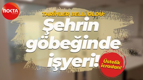 Gebze'de şehrin göbeğinde işyeri! İhale tarihleri belli oldu