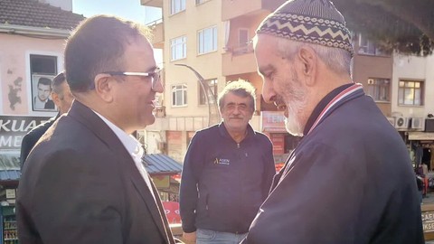 Sertif Gökçe Derince halkıyla bir araya geldi