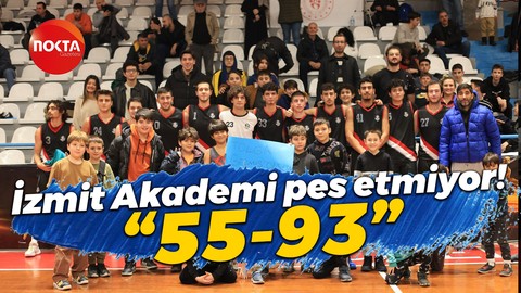 İzmit Akademi pes etmiyor! “55-93”