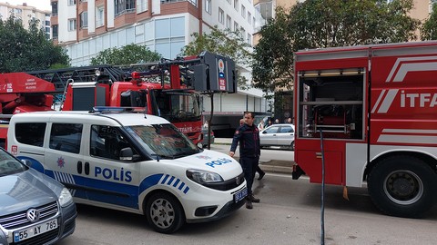 Samsun'da yangın paniği!
