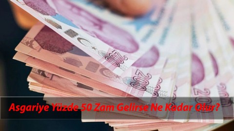 2025 Asgari Ücret Zam Hesaplama | Asgariye Yüzde 20,25,30,35,50 Zam Gelirse Ne Kadar Olur?