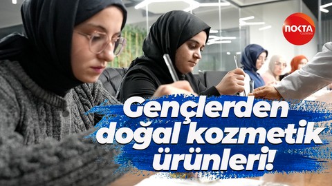 Başiskele'de gençlerden doğal kozmetik ürünleri yapımı etkinliği