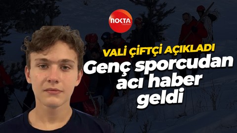Genç sporcudan üzücü haber geldi