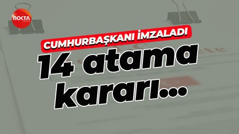 Recep Tayyip Erdoğan imzasıyla: Atama kararları Resmi Gazete'de