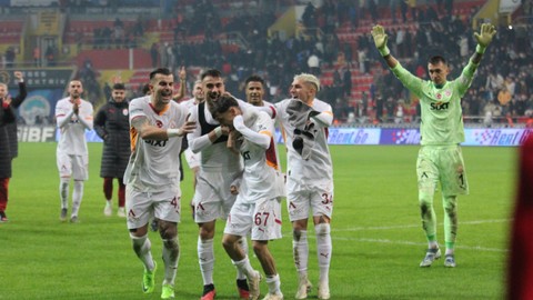 Galatasaray, Kayseri'de farka koştu: 1-5