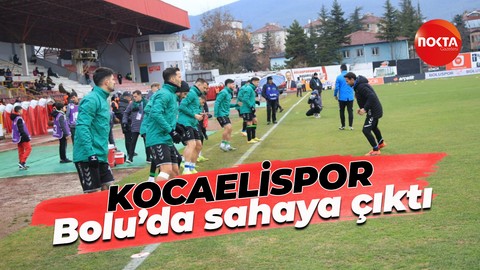 Kocaelispor, Bolu'da sahaya çıktı