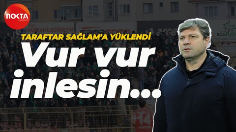 Kocaelispor taraftarı, Bolu maçından sonra Ertuğrul Sağlam’a yüklendi! Vur vur inlesin…