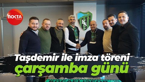 İsmet Taşdemir için imza töreni çarşamba günü