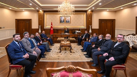 Saadet Partisi İl Yönetiminden Vali İlhami Aktaş'a ziyaret