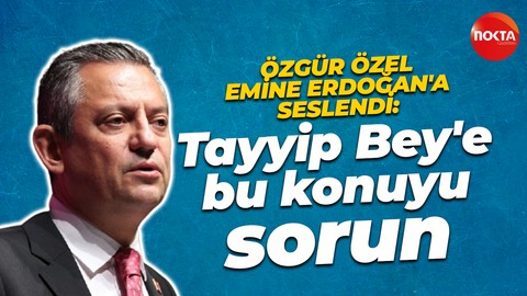 Özgür Özel grup toplantısında Emine Erdoğan'a seslendi: Bu konuyu Tayyip Bey'e sorun