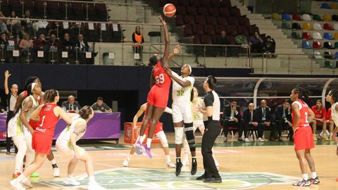 Kadınlar Basketbol Süper Ligi: Danilos Pizza: 86 - Melikgazi Kayseri: 77