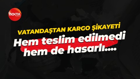 Başiskele'de kargo şikayeti: Dağıtım yapmayacaklarsa neden kargo ücreti aldılar?