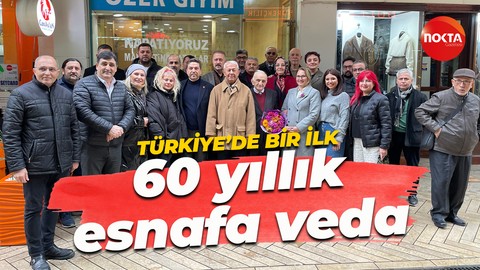 Özer Giyim kapandı! Özer Karslı, törenle kepenk indirdi