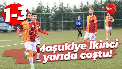 Maşukiyespor ilk yarı durdu ikinci yarı coştu! “1-3”
