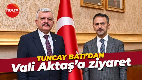 Tuncay Batı, İlhami Aktaş'ı ziyaret etti