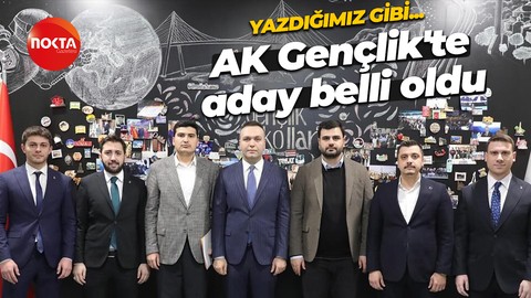 Yazdığımız gibi… AK Genç Kocaeli’de il başkan adayı o isim oldu