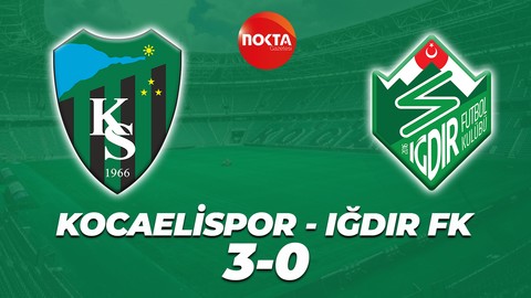 Kocaelispor – Iğdır Futbol Kulübü: 3-0 (MAÇ SONUCU)