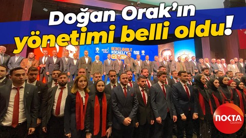 Doğan Orak’ın yönetimi belli oldu!