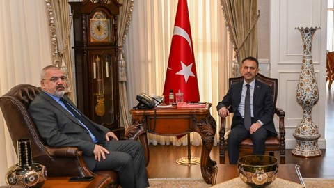Ali Rıza Özdemir, Vali Aktaş’ı ziyaret etti