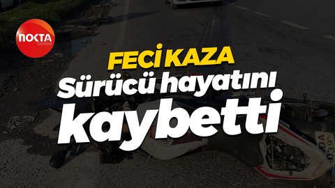 Kocaeli'de bariyerlere çarpan sürücü hayatını kaybetti
