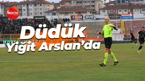 Kocaelispor – Pendik maçında düdük Yiğit Arslan’da