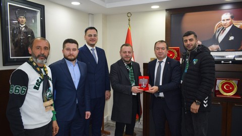 Başsavcıya Yeşil Siyah ziyaret!
