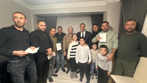 AK Parti Darıca İlçe Başkanı Köksal Şakar, Fevzi Çakmak Mahallesi’nde halkla buluştu