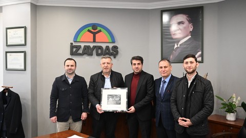 Kocaeli Trabzonlular Derneği'nden, İZAYDAŞ'a ziyaret