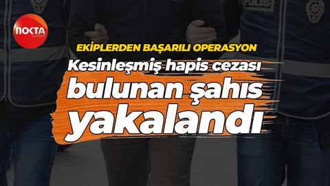 Kesinleşmiş hapis cezası bulunan şahıs Kocaeli'de yakalandı!