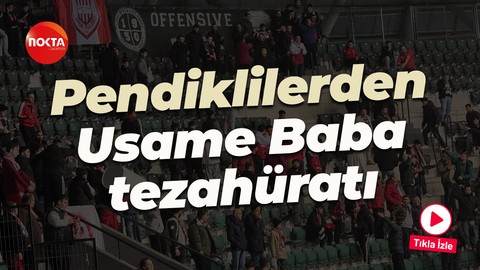 Pendiklilerden Usame Baba tezahüratı