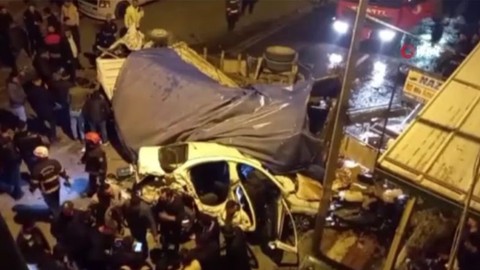 Şanlıurfa'da feci kaza: Freni boşalan kamyon köprüden uçtu, 3 ölü 26 yaralı