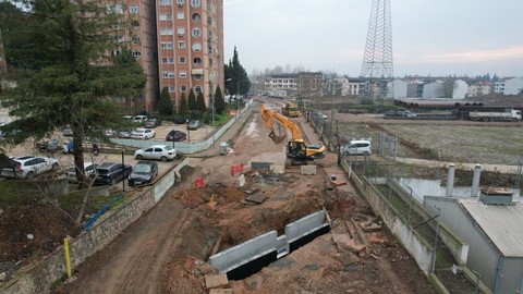 Çalışmalar devam ediyor: Alikahya tramvay hattı, Kocaeli Stadı’na doğru ilerliyor