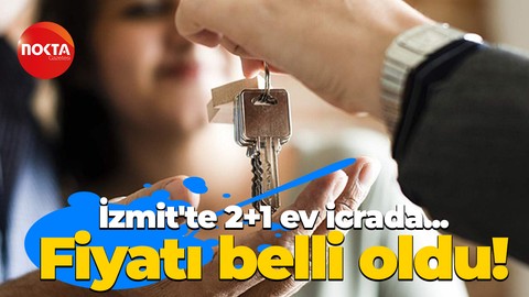 İzmit’te 85 metrekare daire icradan satılık! İhale tarihi ve fiyatı belli oldu