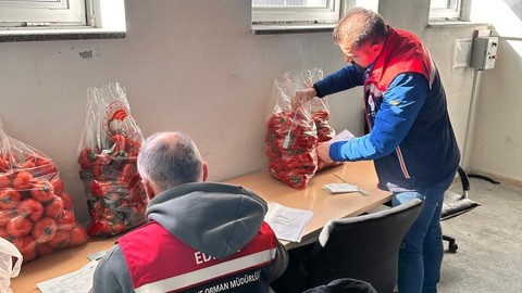 İhracattan dönen ürünler kontrol ediliyor