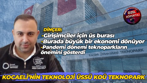 Erçin Dinçer: Pandemi döneminde geliştirilen teknolojilerin çoğu teknoparklarda geliştirildi