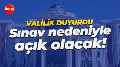 Kocaeli Valiliği duyurdu: Nüfus Müdürlüğü açık olacak!