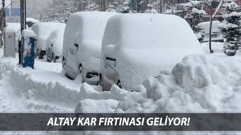 HAZIR OLUN ÇOK FENA GELİYOR | Altay Kar Fırtınası Nedir, Ne Zaman Başlayacak?
