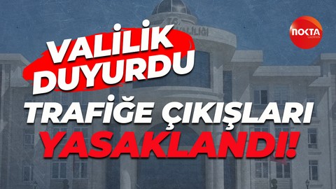Kocaeli Valiliği duyurdu: Tedbir amaçlı trafiğe çıkışları yasaklandı