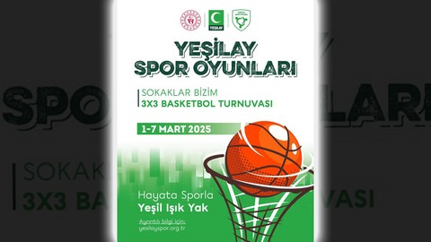 Yeşilay Spor Oyunları’na son başvuru tarihi 25 Şubat