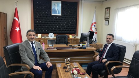 İlhami Aktaş, MTA Marmara Bölge Müdürlüğü'nde çalışmalar hakkında bilgi aldı